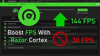 How To Use Razer Cortex To Boost FPS⬆️