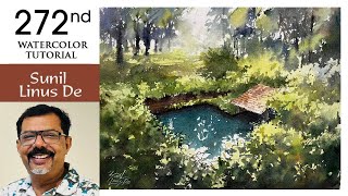 Draw the reference photos for painting  | watercolor tutorial | watercolor landscape