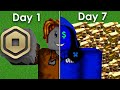 $1 into $1,000,000 Robux in 7 Days (Pls Donate 💰)