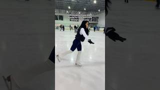 fighting for my life doing jumps on the ice  #adultfigureskating #figureskating