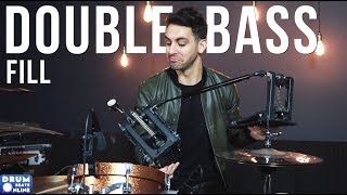 MONSTER Double Bass Fill - Drum Lesson | Drum Beats Online