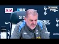 destiny udogie… it looks like six weeks out for him ange postecoglou tottenham v newcastle