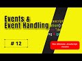 Events in JavaScript | Event Listeners & Event Handling Guide