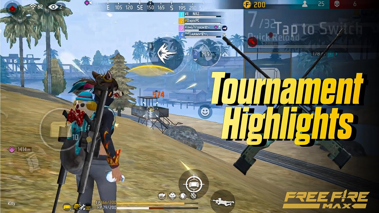 Sniping Dominate In Paid Scrims Freefire Tournament Highlights рџџ