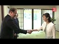 princess kako meets hungarian leaders in tokyo