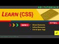 07. Block and Inline Elements with Div and Span Tags