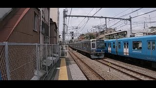 中井駅通過線 急行西武新宿行き通過