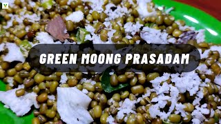 Divine Green Moong Prasadam Recipe - A Nutritious Offering with a Spiritual Twist #vegwonderland