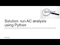 Use Python to run AC analysis in LTspice simulation