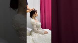 اطلالة عروس ملكية//#bridal