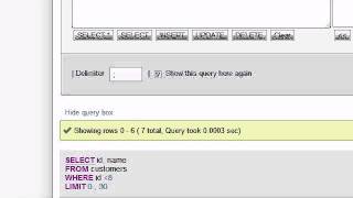 MySQL Database Tutorial - 10 - Basic Data Filtering and WHERE