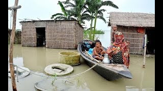 বেড়িবাঁধ ভেঙে প্লাবিত ৩ গ্রাম | পানিবন্দি হয়ে চরম দুদর্শায় স্থানীয়রা | Satkhira News | Somoy TV