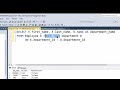Topic 03, Part 20 - Using OUTER JOINS in SQL