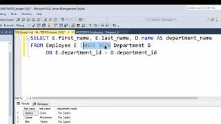 Topic 03, Part 20 - Using OUTER JOINS in SQL