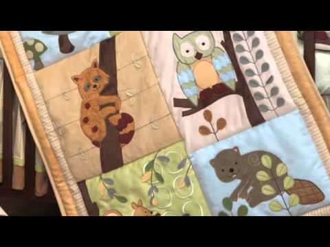 Lambs And Ivy S Enchanted Forest 6 Pc Baby Crib Bedding Set