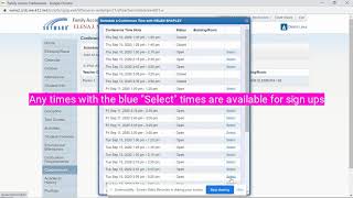 How to schedule Conferences via Skyward