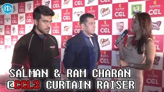 Excited to Perform - Salman Khan @CCL Season 3 Curtain Raiser