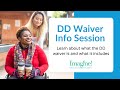 DD Waiver Info Session