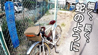 かなみーｃｈ 旅する自転車ランドナー　下高野街道めざせ走破２/３　松原市に細長く食い込む東住吉区　矢田村の氏神　阿麻美許曾神社