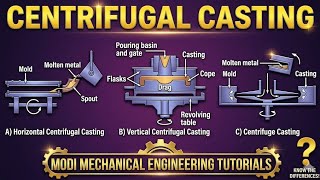 centrifugal casting | true centrifugal casting | semi centrifugal casting | centrifuging casting