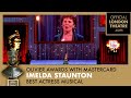 Imelda Staunton wins Best Actress in a Musical | Olivier Awards 2013 with Mastercard