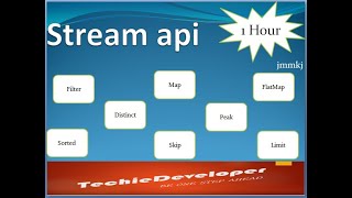 Stream api in java 8 in 1Hr