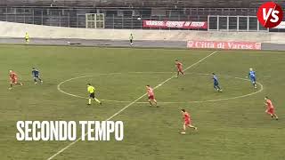 Highlights Varese - Borgaro Nobis 2-1 [Serie D, Girone A - 27^ giornata]