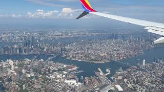 LaGuardia Landing | EPIC views of Manhattan in 4K #newyorkcity