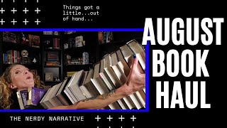 AUGUST BOOK HAUL & BOOK MAIL | #BookTube