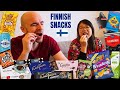 First time trying 10+ FINNISH SNACKS (is it good?)