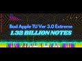 [Microtonal Black MIDI] Bad Apple TU ver 3.0 EXTREME | 1.32 BILLION NOTES