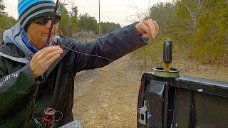 How To Spool A Spinning Reel NO Line Twist NO Gadgets