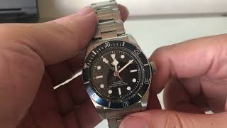 Short review on the TUDOR Heritage Black Bay 'Midnight Blue' Rivet Steel Bracelet, a Rolex cousin
