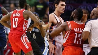 James Harden FIGHTS/TRASH TALK COMPILATION