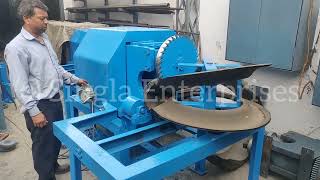 Tyre Sidewall Cutting Machine || Singla Enterprises || SE-TCM3-18 || Tyre Recycling