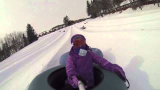 Tubing in Vermont at Mount Snow 2/15