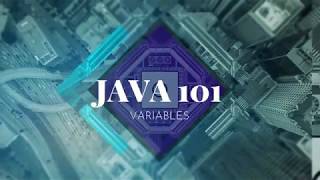 Java 101 Data Types, Constant and Variables