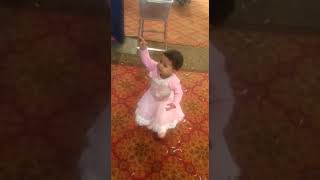 2 Year Girl : Dancing on Songs Wearing Frock | Lyra