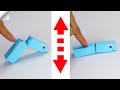 Moving paper caterpillar | Origami moving toys