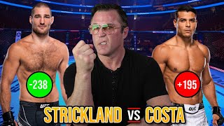 Who win’s a kickboxing fight between Sean Strickland vs Paulo Costa?