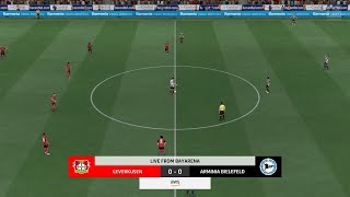 Bayer Leverkusen vs Arminia Bielefeld Bundesliga 2023 - Gameplay PC FIFA 22