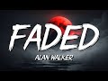 Faded - Alan Walker (Lyrics) || SZA , Rema... (MixLyrics)