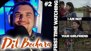 DIL BECHARA - I AM NOT YOUR GIRLFRIEND SCENE! - FIRST TIME WATCHING - FULL MOVIE REACTION - PART 2
