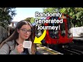 A Randomly Generated Train Trip of London!