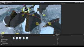 Unity. Node AI navigation test 2. Stridemann (c)
