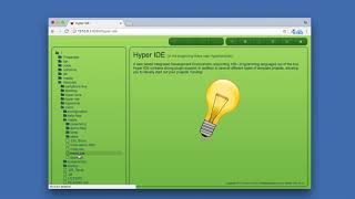 Hyper IDE, a 4 minutes demonstration