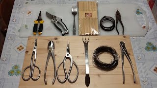 Bonsai Tools for Beginners - Basic Bonsai Starter Kit