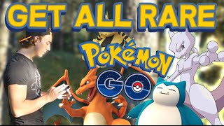 HOW TO GET ALL RARE POKÈMONS IN ONE MINUTE (Pokèmon Go Glitch)