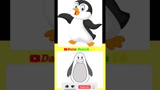 👉The Penguins 3D Animated😘draw Stories for Kids🥰how to drowing penguins🤏 #short👈