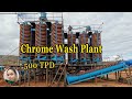 JXHC 500 tpd chrome wash plant in Madagascar